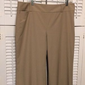 Ann Taylor slacks high waisted light stretch